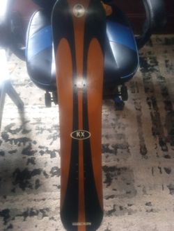 Santa Cruz KX 120 snowboard. 