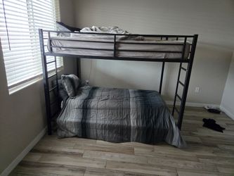 Queen on Queen bunk bed