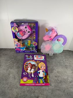Polly Pocket Toy Bundle – 3 Items