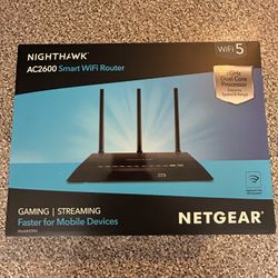 Netgear Nighthawk ac2600 smart Wi-Fi Router 