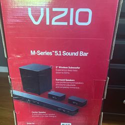 VIZIO M-Series 5.1 Sound Bar Surround Sound System