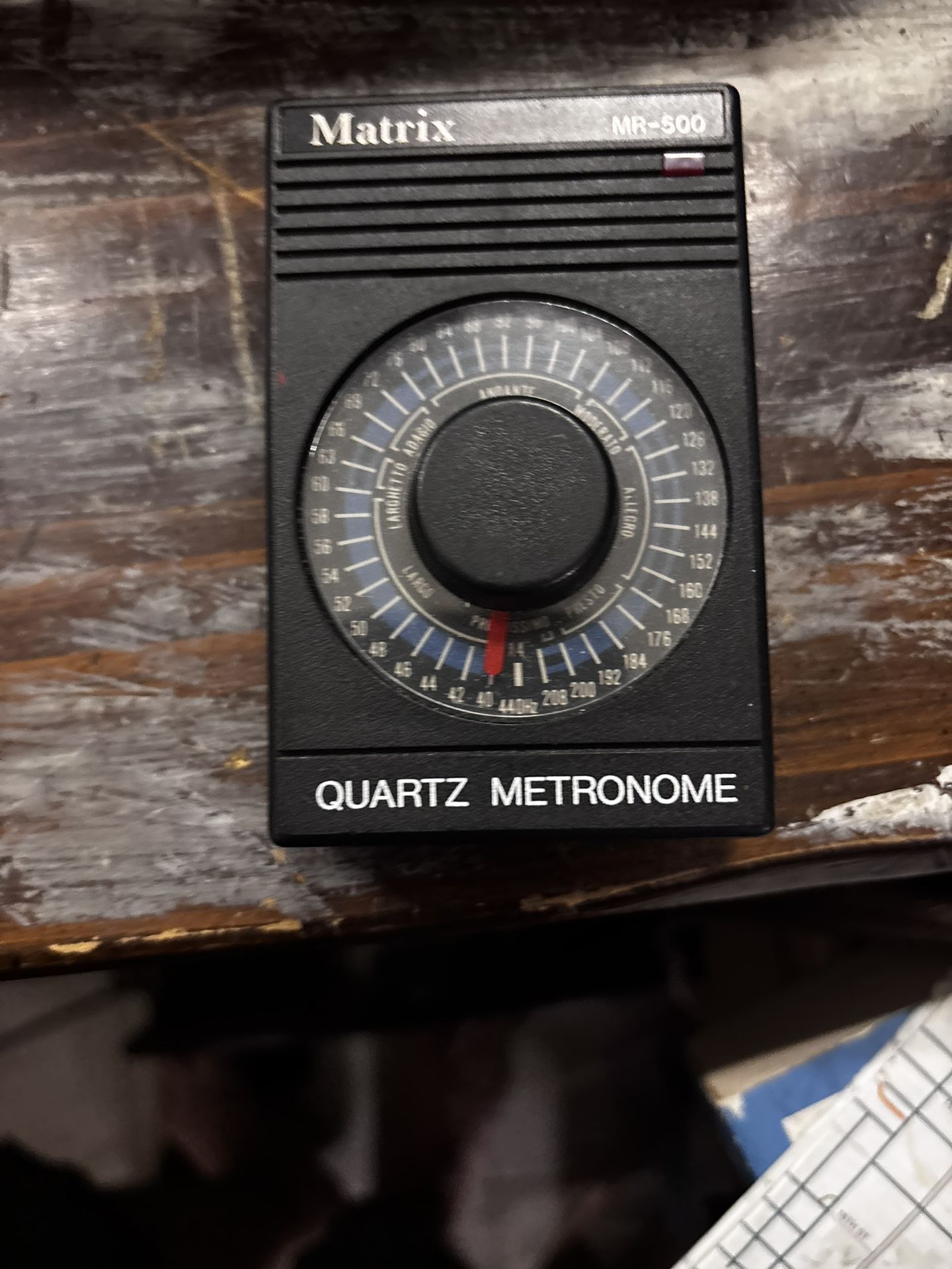 MR-500 Quartz Metronome