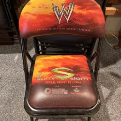 WWE Summer Slam 2002 Ringside Chair