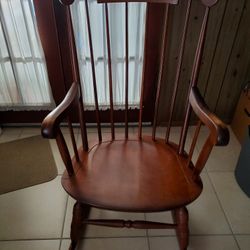 Wooden Rocking Chair