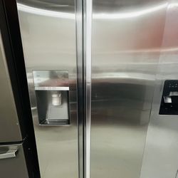 Samsung Stainless Side By Side Counter Depth Refrigerator 