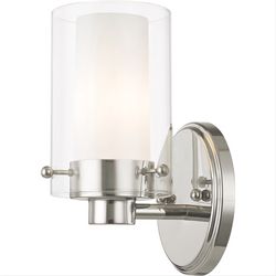 Livex Lighting Manhattan Bath Light in Brushed Nickel - 1541-91
