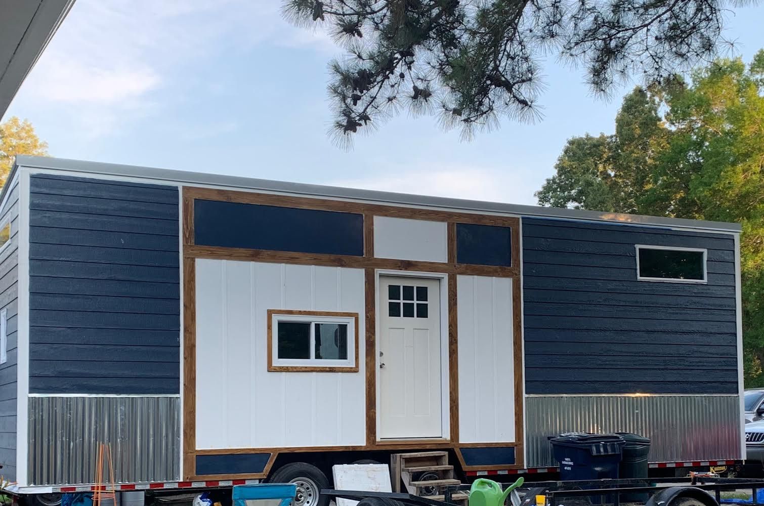 Tiny House Shell, Building 32ft New Kaufman Trailer 