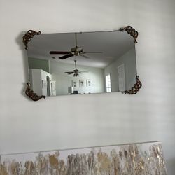 Mid Century Mirror 