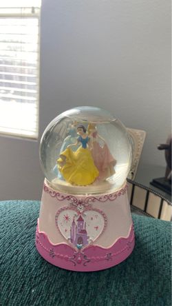 Disney princess snow globe