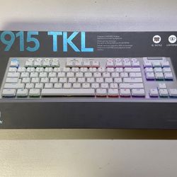 Logitech G915 White TKL wireless keyboard
