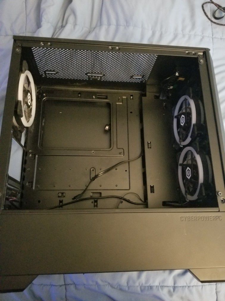 Cyberpower Atx Case  needs new front panel   .steal good case