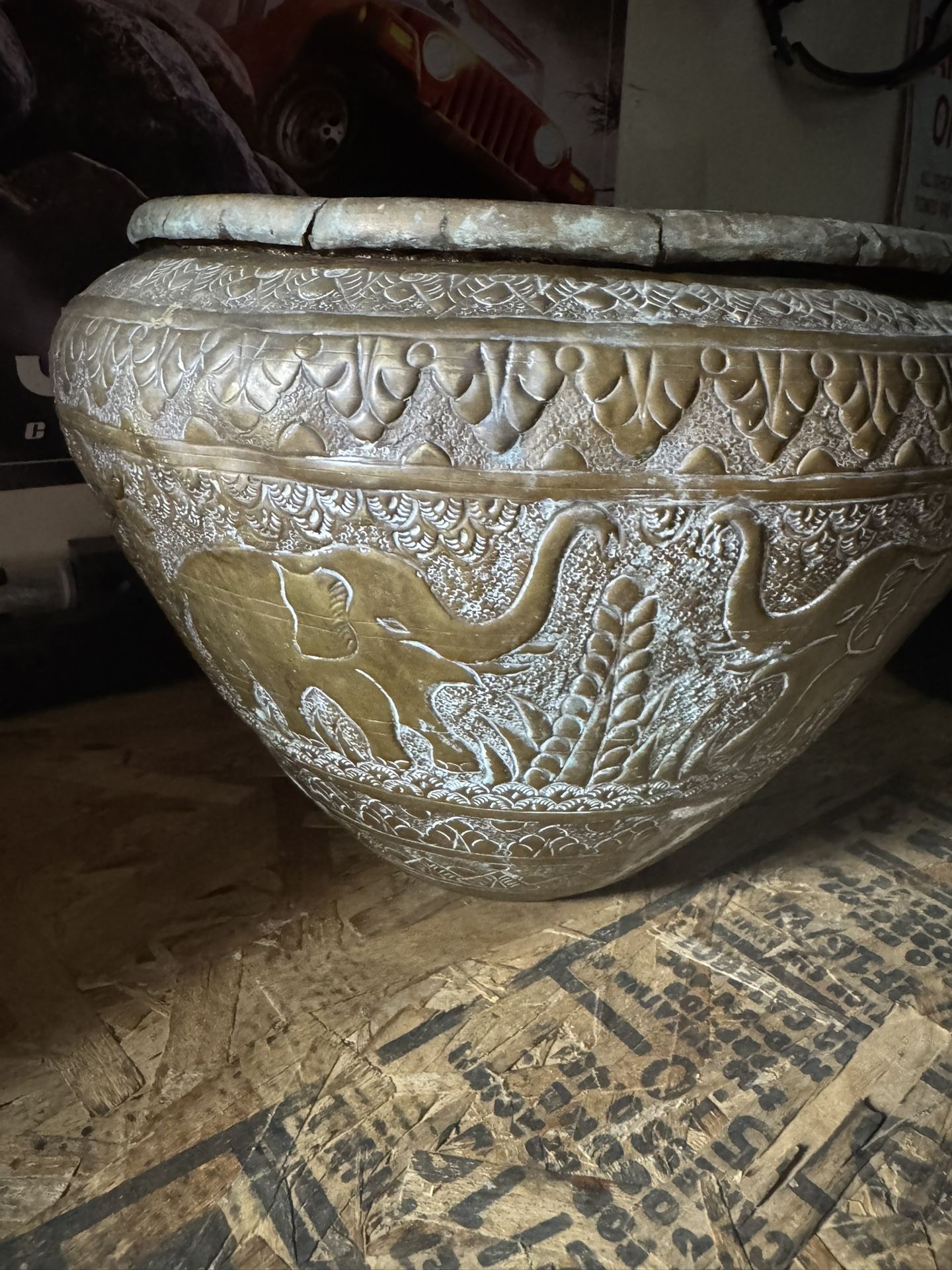 Antique Flower Pot