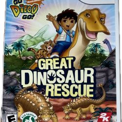 Go, Diego, Go Great Dinosaur Rescue (Nintendo Wii, 2008)