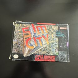 Super Nintendo Sim City