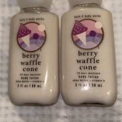 Bath And Body Works Berry Waffle Cone Lotion