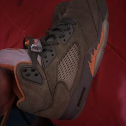 jordan 5 olive green