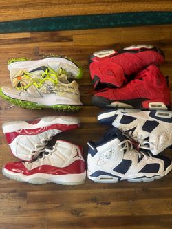 Nike ,Jordan,off white Bundle, 5.5Y/Woman’s 7 lot Of 4