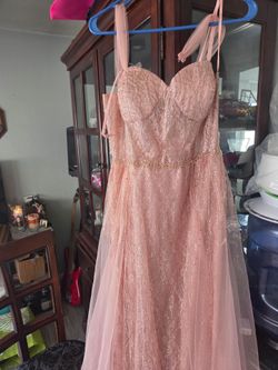 Rosegold formal dress XXL
