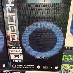 Portable Bluetooth Speaker With Usb Port Led Light