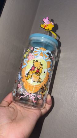 Winne the Pooh glass cup