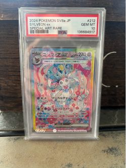 Sylveon Terastal Festival PSA 10
