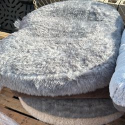 Gray Large Dog Bed 