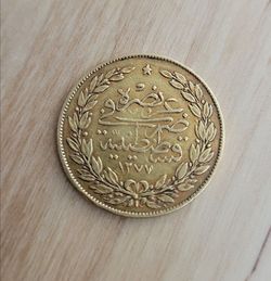 22k gold coin