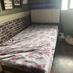 Twin Bed With Lights