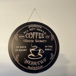 Coffee Bar Wall Decor 
