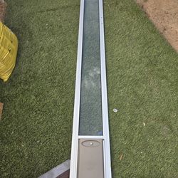 Small dog sliding door