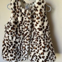 Little Girls Fur Vest