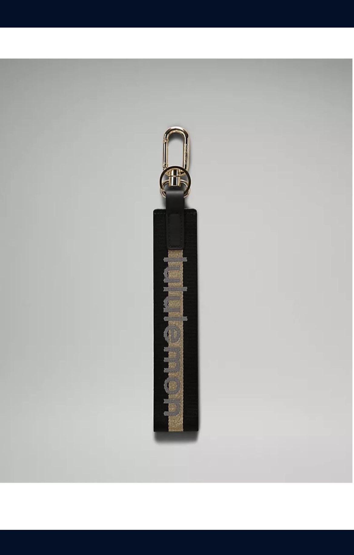 Lululemon Never Lose Keychain