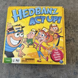 Hedbanz Act Up! Game