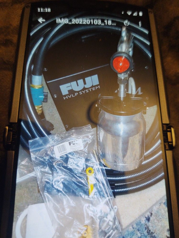 Fuji Q4 Pro Quiet HVLP Paint Spray System Unused