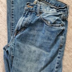 American Eagle Men's Slim Straight Blue Jeans.  Size  Men's  30 x 34.