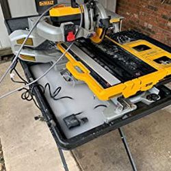 Dewalt 10"wet Tile Saw