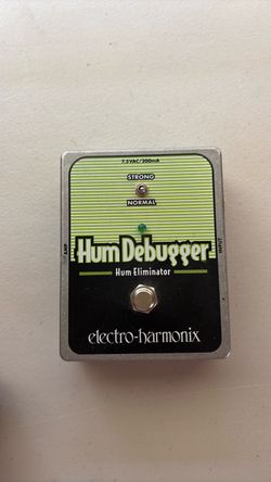 Electro-Harmonix HumDebugger Hum Eliminator Guitar Pedal