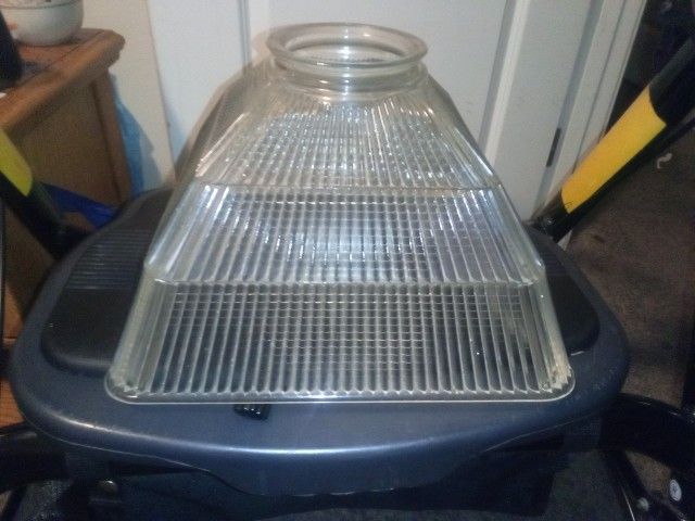 Antique Helophane Light Shade