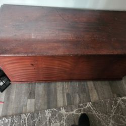 LARGE wood Chest