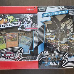 Black Bolt & White Flare Poster & Binder Collection