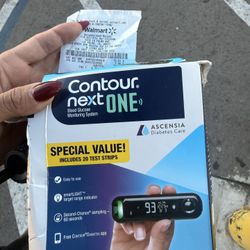 Blood Glucose Sugar Monitoring Device Contour 