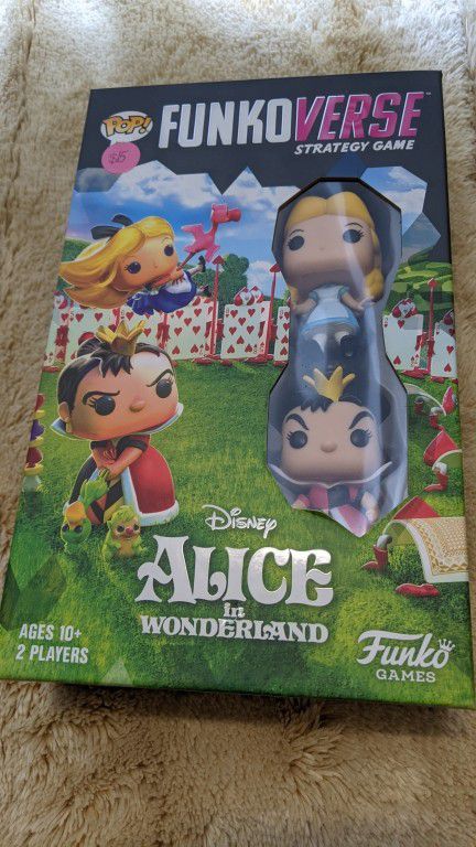 Funkoverse Alice in Wonderland Game