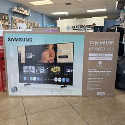 Samsung 58inch Crystal UHD 4K New Tv 2025 Model