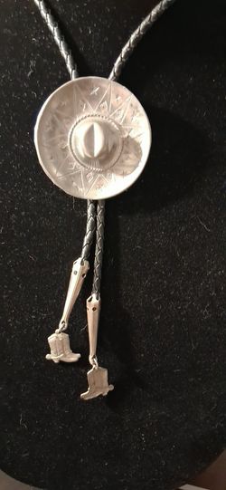 Vintage Bolo Hat And Boots