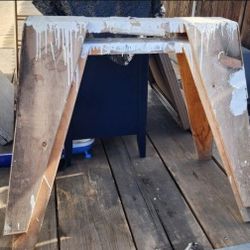 2 Sawhorses Burro Brand