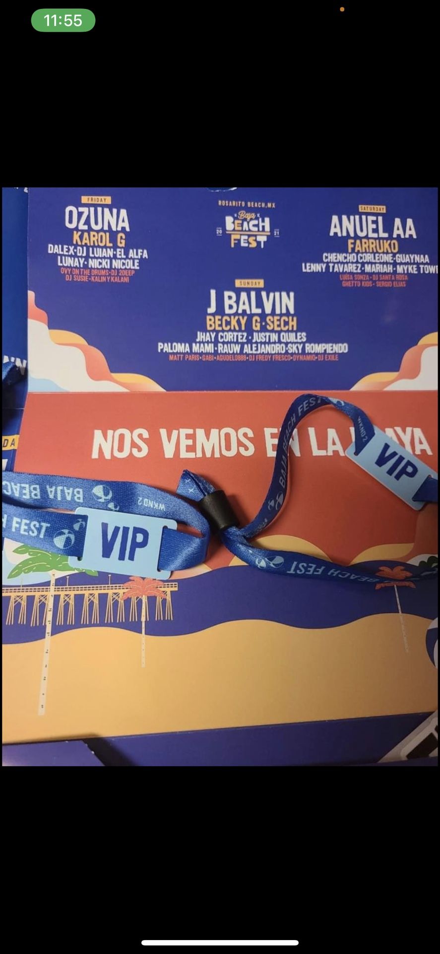 VIP TICKETS FOR BAJA FEST IN ROSARITO