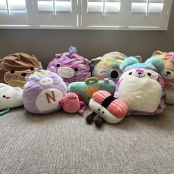 Squishmallows Bundle, 10 Pieces