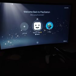 PS5 w Monitor (PS5 Original Box)