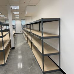 Metal Boltless Shelving- Warehouse Racks- Industrial Steel Shelves- Garage Warehouse Racking 