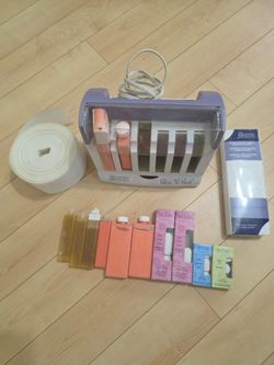 Complete Professional Waxing Set – Satin Smooth Nice 'N Heat Warmer & Accessories